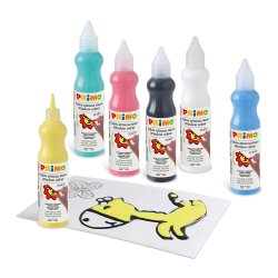 PRIMO - Vinduesmaling - 6 flasker 75 ml