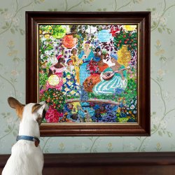 eeBoo - Puslespil 1000 brk - Garden Party