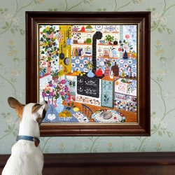 eeBoo - Puslespil 1000 brk - Morning Kitchen