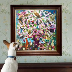 eeBoo - Puslespil 1000 brk - Parliament of Owls