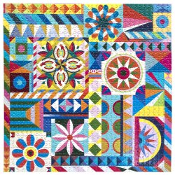 eeBoo - Puslespil 1000 brk - Sunshine Garden