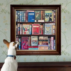 eeBoo - Puslespil 1000 brk - Vintage Library