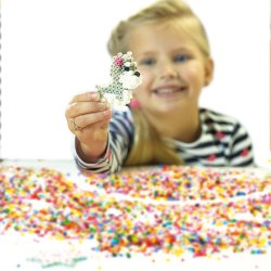 SES Creative - Perler - 1000 stk. m&#248;rkebrun