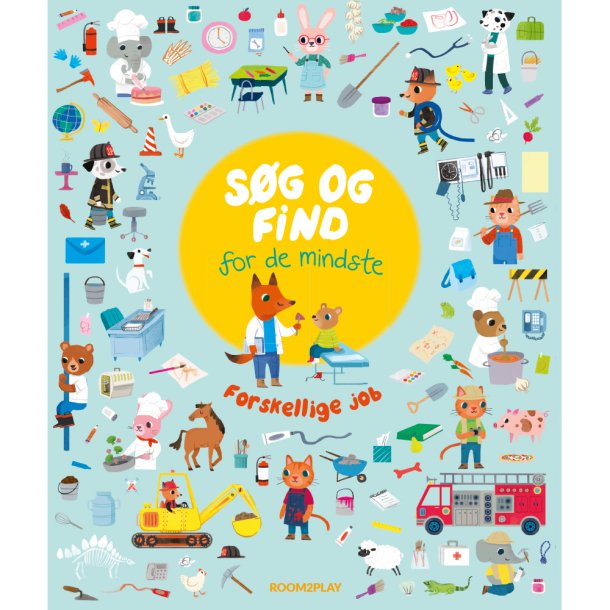 Forlaget ROOM2PLAY - S&#248;g og Find - Forskellige job