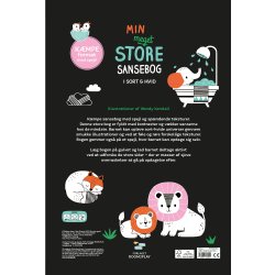 Forlaget ROOM2PLAY - Min meget store sansebog - I sort &amp; hvid