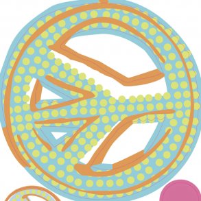 RoomMates - Wallstickers - Fredstegn - Glitter