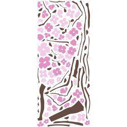 RoomMates - Wallstickers - Japansk kirseb&#230;rtr&#230;