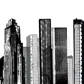 RoomMates - Wallstickers - Gigant Højhuse