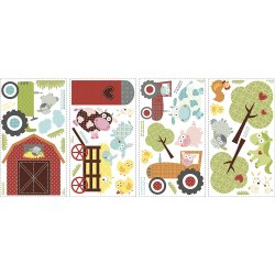 RoomMates - Wallstickers - Glade Barnyard
