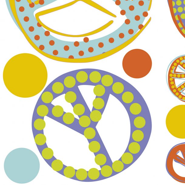 RoomMates - Wallstickers - Moderne fredstegn