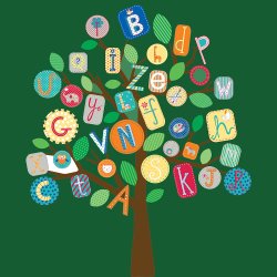 RoomMates - Wallstickers - Gigant alfabet tr&#230;