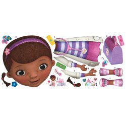 RoomMates - Wallstickers - Gigant Dr. McStuffins