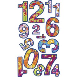 RoomMates - Wallstickers - Farverigt ur