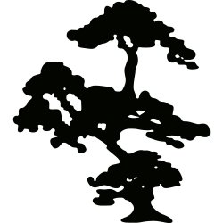 RoomMates - Wallstickers - Bonzai tr&#230;