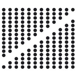 RoomMates - Wallstickers - Clock - Morse Code