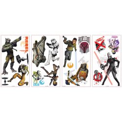 RoomMates - Wallstickers - Star Wars rebellerne - Gl&#248;der i nat