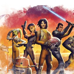 RoomMates - Wallstickers - Gigant Star Wars rebellerne i vandf