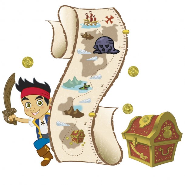 RoomMates - Wallstickers - H&#248;jdem&#229;ler - Peter Pan og &#216;nske&#248;en