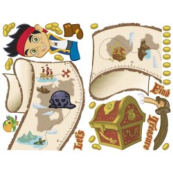 RoomMates - Wallstickers - H&#248;jdem&#229;ler - Peter Pan og &#216;nske&#248;en