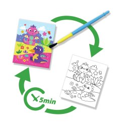 SES Creative - Farv med vand - Fantasi malebog