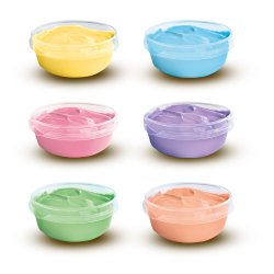 SES Creative - Fingermaling pastelfarver 6x45ml