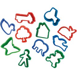 SES Creative - Modellervoks - 8 farver med confetti og glimmer