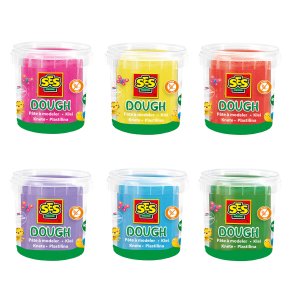 SES Creative - Modellervoks - 6 farver x 115g