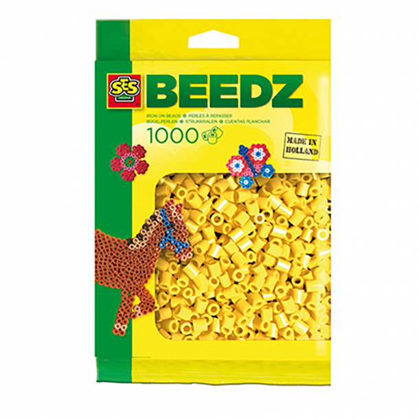 SES Creative - Perler - 1000 stk gule