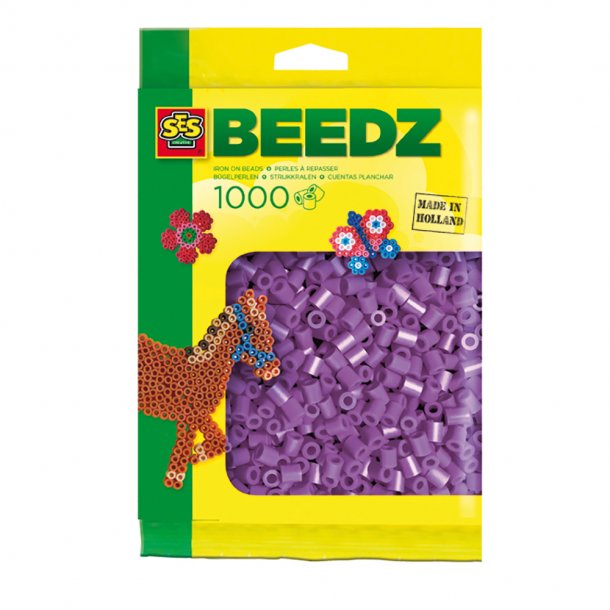 SES Creative - Perler - 1000 stk. lilla