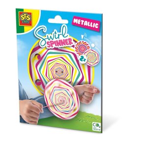 SES Creative - Swirl snorspinner - Metallisk