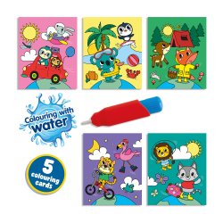 SES Creative - Farv med vand - Rejse malebog