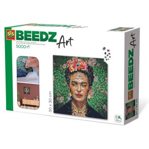 SES Creative - Kunst med perler - Frida Kahlo