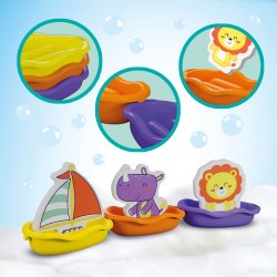 SES Creative - Badeleg - Både med skumdyr