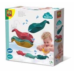 SES Creative - Badeleg - Hvaler p&#229; stribe