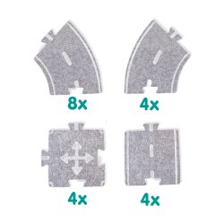 SES Creative - Filt vejbane 20 dele