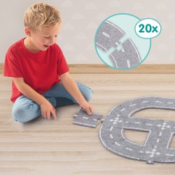 SES Creative - Filt vejbane 20 dele