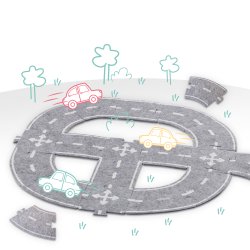 SES Creative - Filt vejbane 20 dele