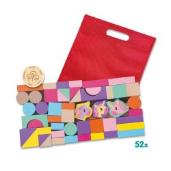 SES Creative - Tr&#230;klodser - Enhj&#248;rning 52 stk