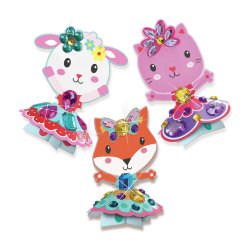 SES Creative - Diamantmosaik - Dansende dyr