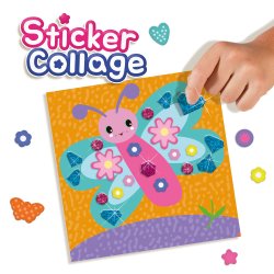 SES Creative - Collage med klistermærker