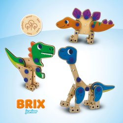 SES Creative - Brix Junior - Dinosaurer