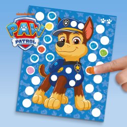 SES Creative - Paw Patrol - Fingermaling - Kunstprikker