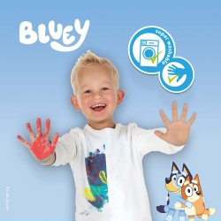 SES Creative - Bluey - Fingermaling - Kunstprikker