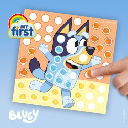SES Creative - Bluey - Fingermaling - Kunstprikker