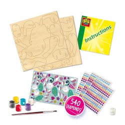 SES Creative - Diamantmosaik - 3D Enhj&#248;rning