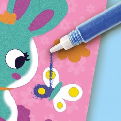 SES Creative - Sandkunst - Billeder med skovens dyr