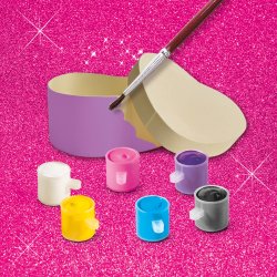 SES Creative - Diamantmosaik - Smykkeskrin med enhj&#248;rning