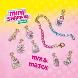 SES Creative - Krympeplast - Mini Shrinkies - Søde enhjørninger