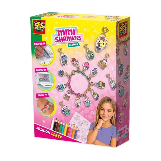 SES Creative - Krympeplast - Mini Shrinkies - Fashion Party