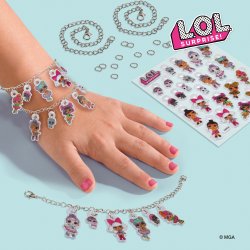 SES Creative - Lav dine egne armb&#229;nd - L.O.L. med puffy stickers